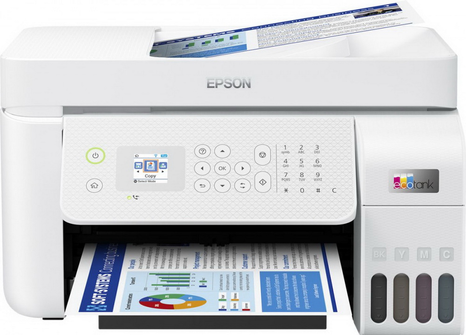 Цветное струйное МФУ Epson L5296