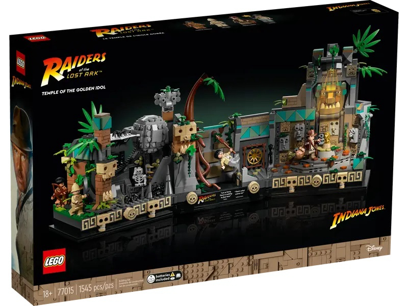 Конструктор LEGO Indiana Jones Temple of the Golden Idol 77015