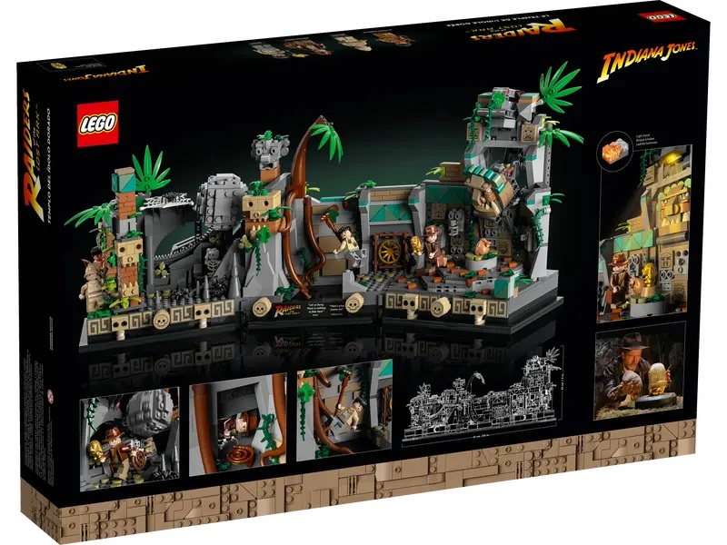 Конструктор LEGO Indiana Jones Temple of the Golden Idol 77015