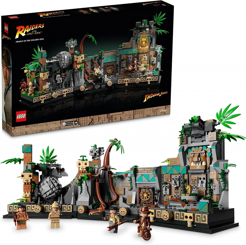 Конструктор LEGO Indiana Jones Temple of the Golden Idol 77015