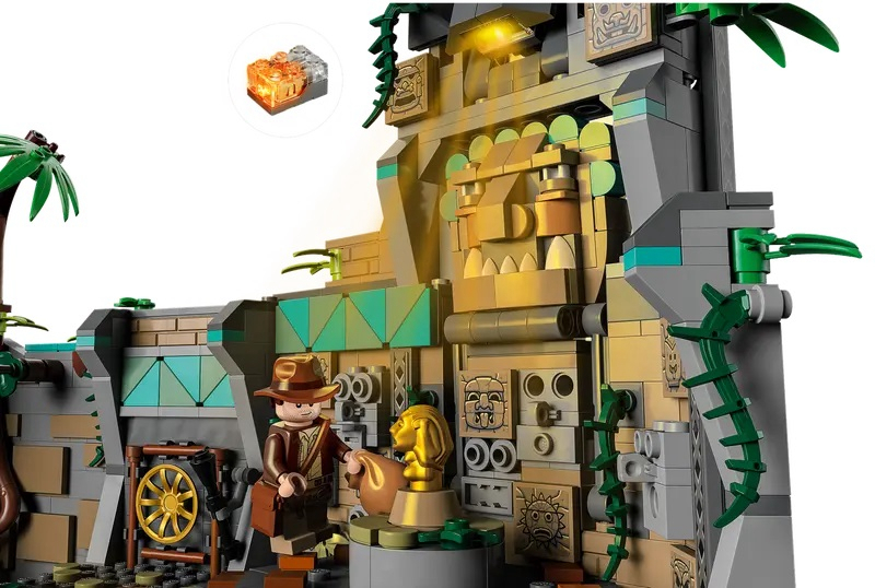 Конструктор LEGO Indiana Jones Temple of the Golden Idol 77015