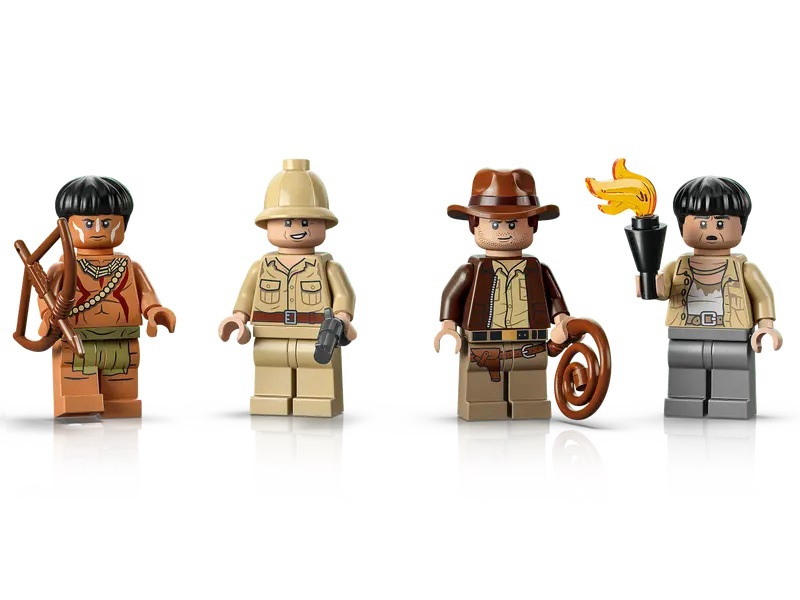 Конструктор LEGO Indiana Jones Temple of the Golden Idol 77015