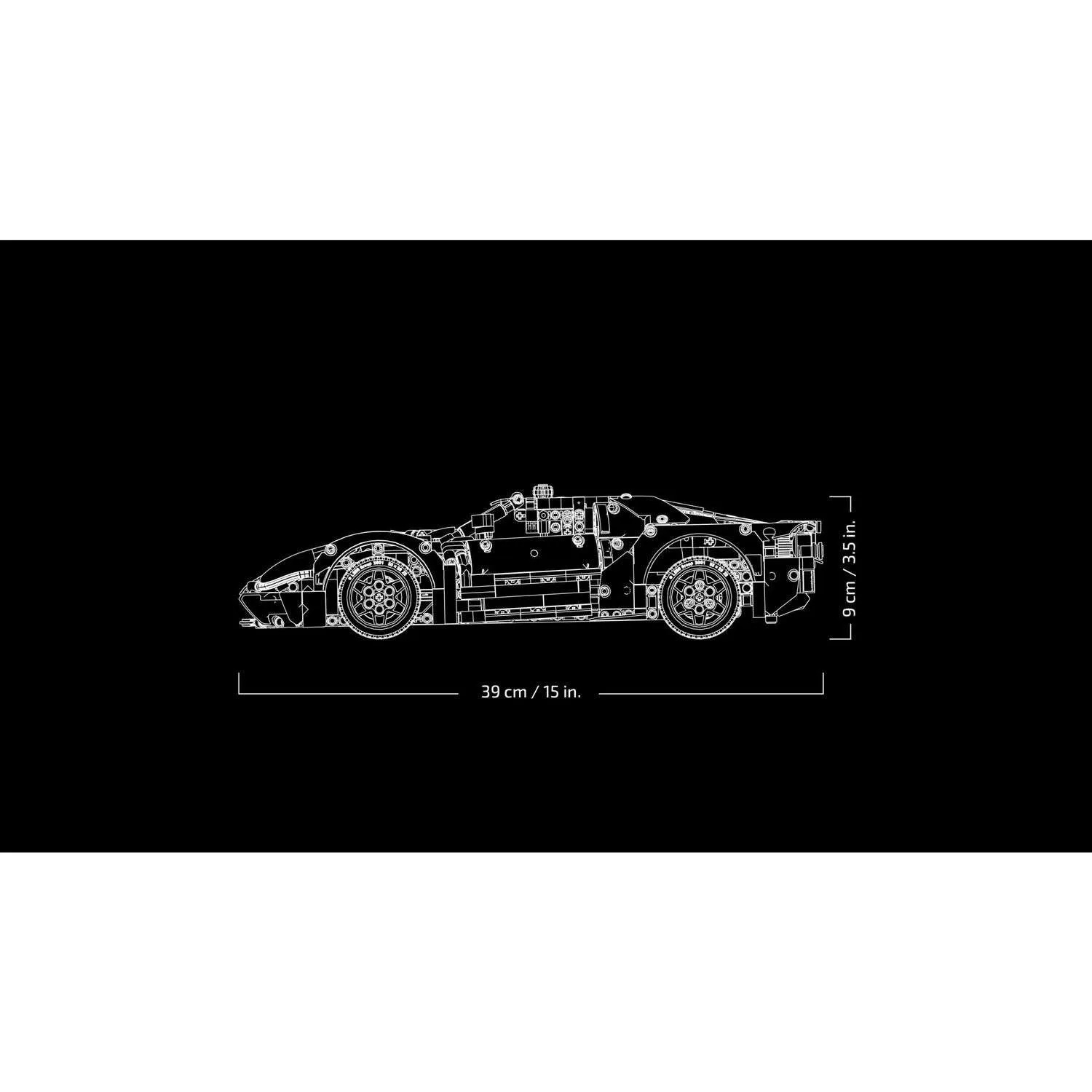 Конструктор LEGO Technic Ford GT 2022 42154