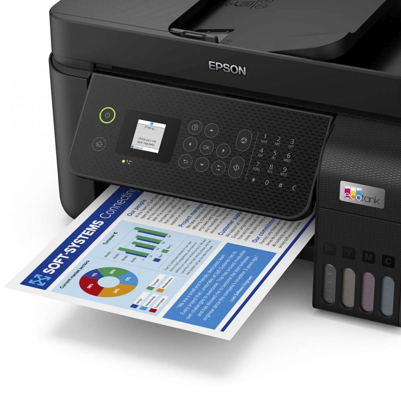 Цветное струйное МФУ Epson L5290