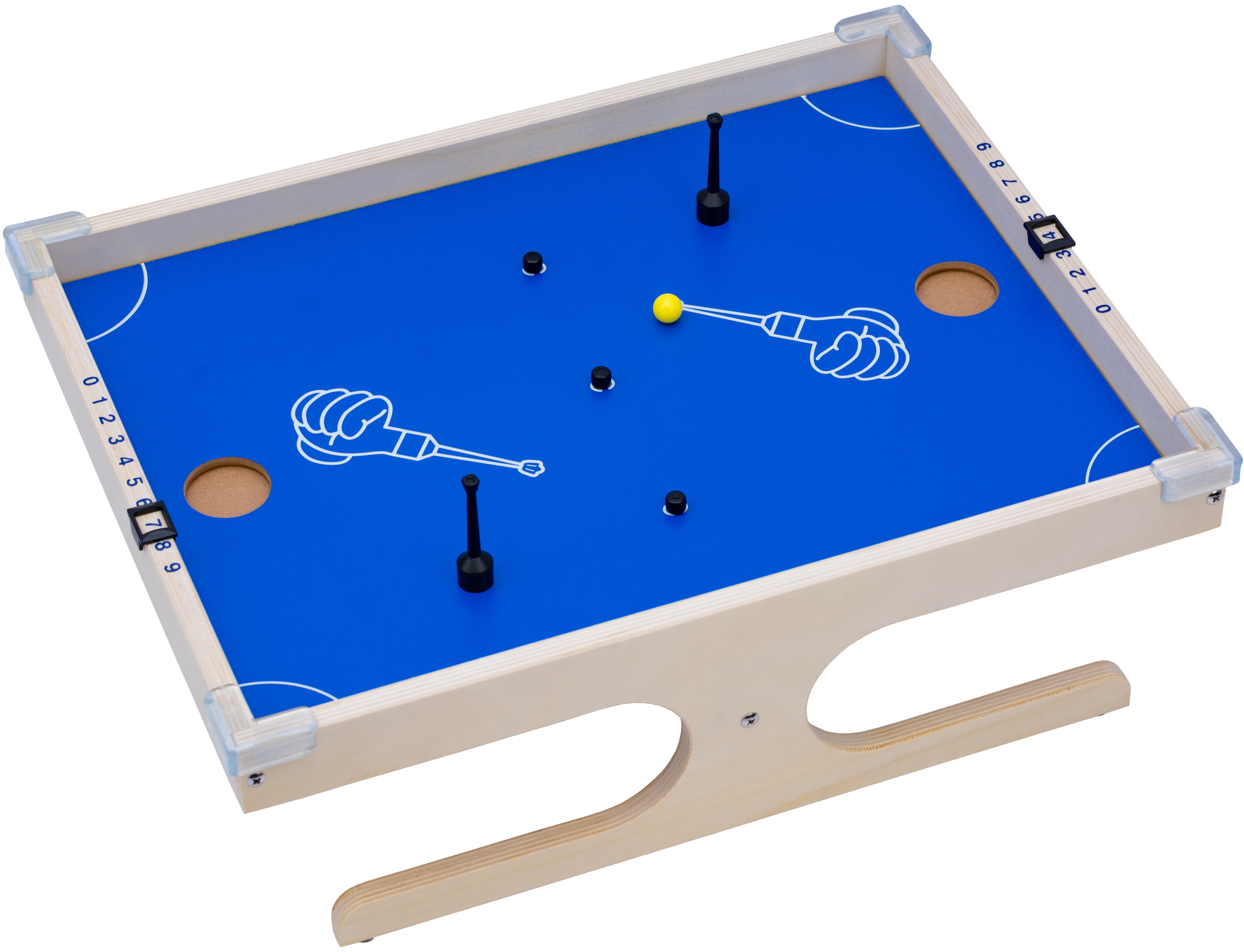 Настольная игра КЛАСК KLASK магнитный футбол/ аэрохоккей 2 в 1 45х35х15см (BC-960)