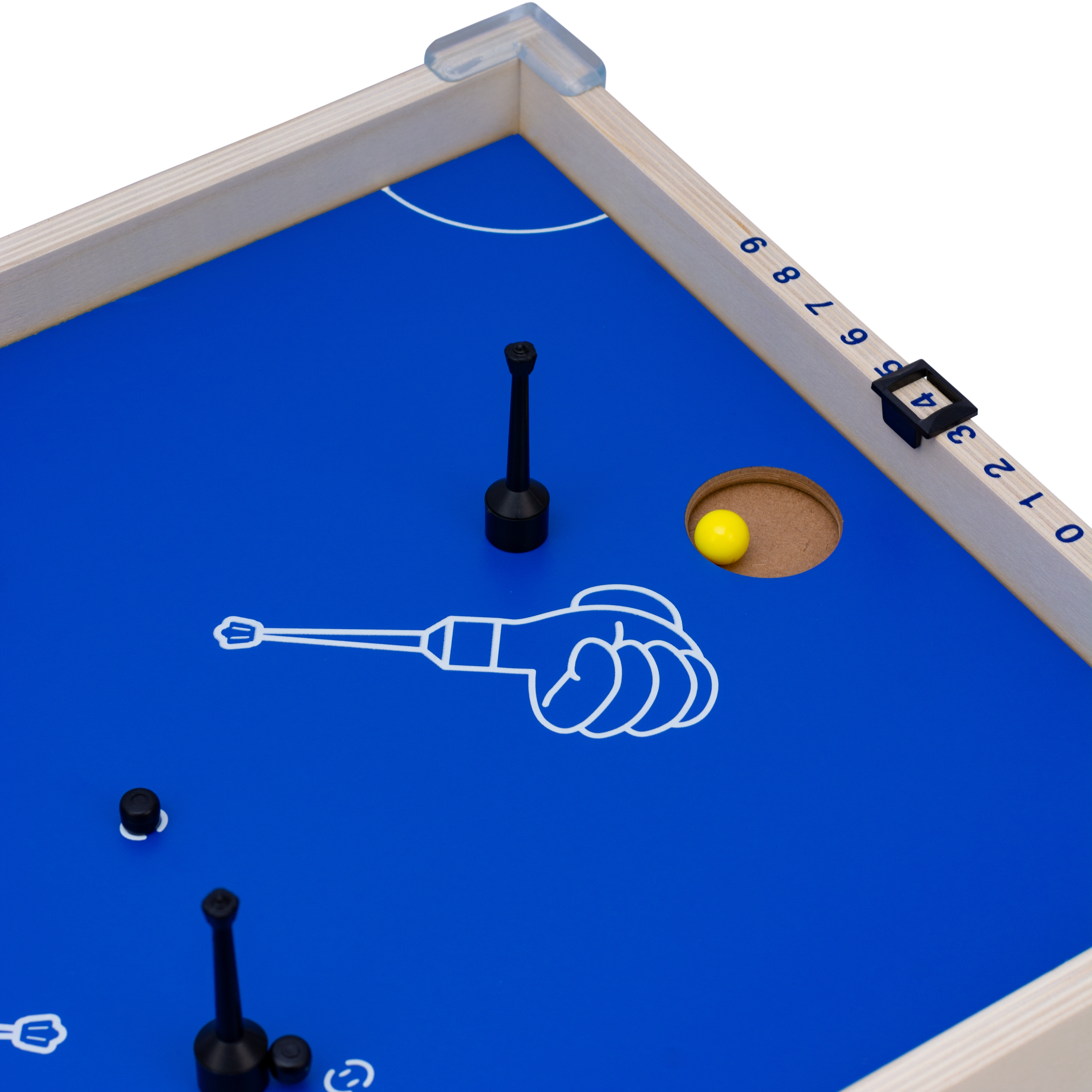 Настольная игра КЛАСК KLASK магнитный футбол/ аэрохоккей 2 в 1 45х35х15см (BC-960)