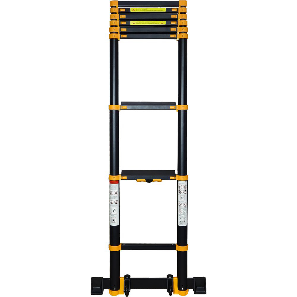 Лестница телескопическая алюминиевая Raybe RT350 3,5 м