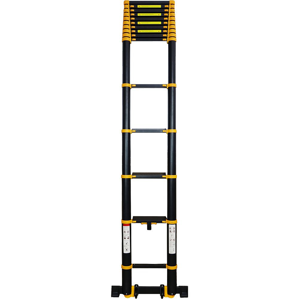 Лестница телескопическая алюминиевая Raybe RT590 5,9 м