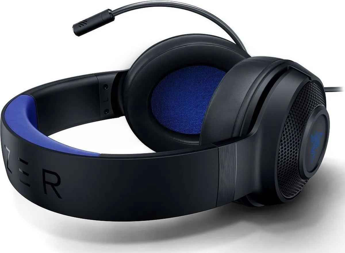 Гарнитура Razer Kraken X (rz04-02890200-r3m1) для ПК и игровых консолей, черно-синяя